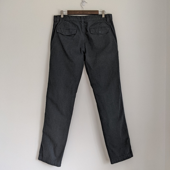 GAP FACTORY Slim Fit Khakis, Grey Check, 34 - Picture 2 of 3